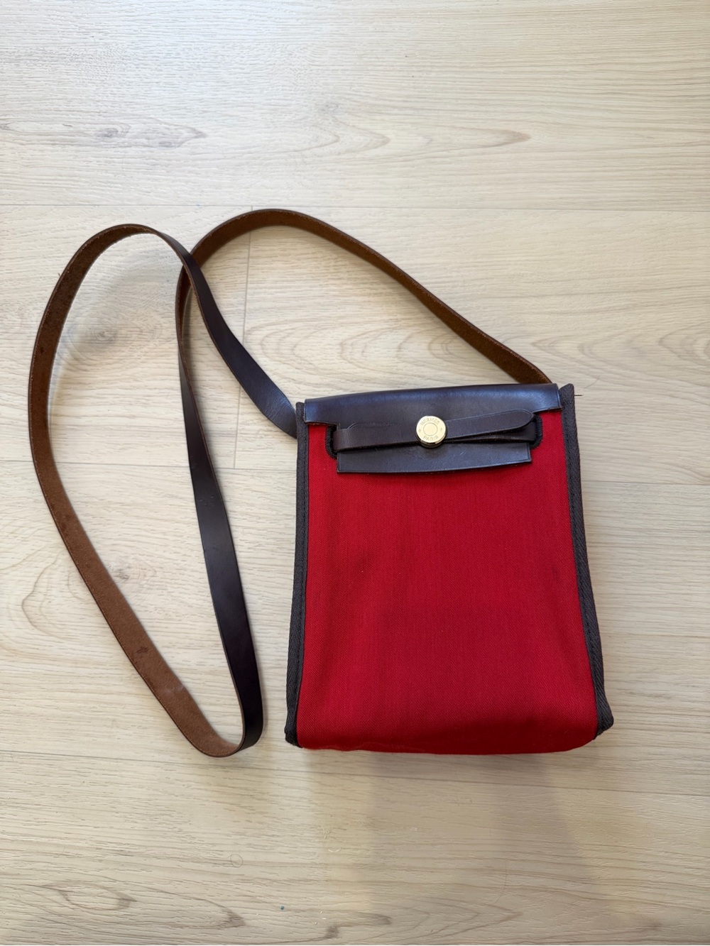 Hermes Toile Her Bag TPM size